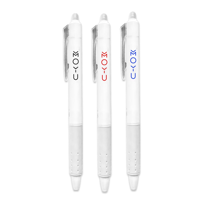 Erasable Clicker Pen Trifecta