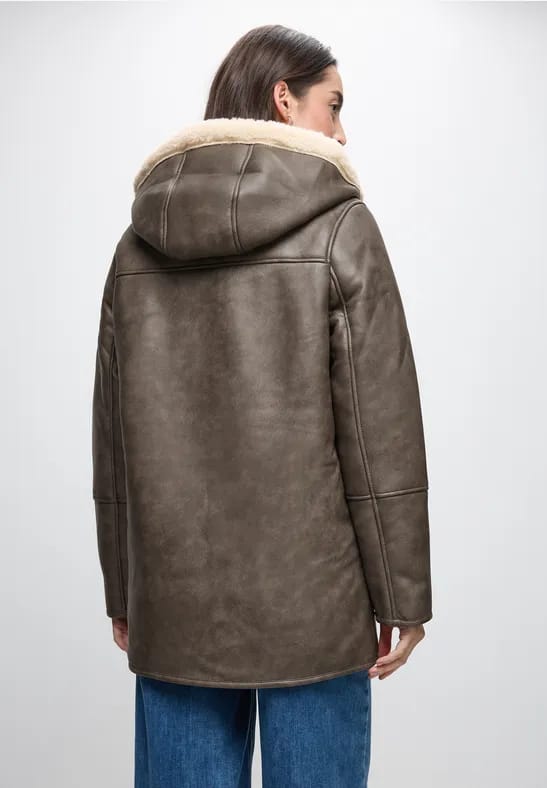 Lederlook jasje