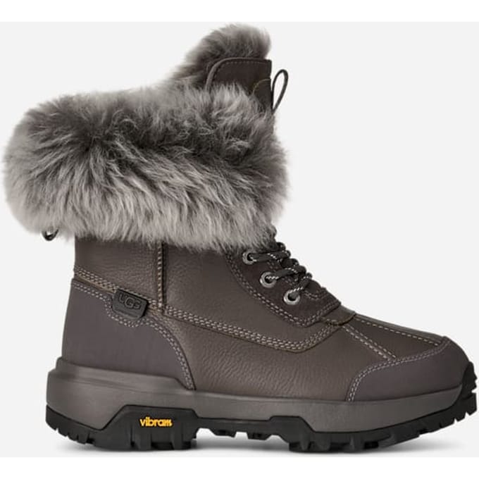 UGG® Adirondack Boot XXV Chalet for Women in Grey, Leather/Polyester/Wool