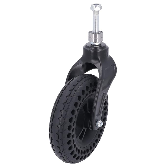 7 Inch Universeel Zwenkwiel TPE Rubber Massief Wiel Vervanging voor Kar 75KG Draagvermogen