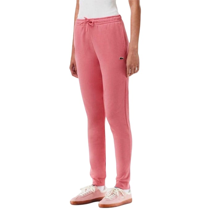 Lacoste Dames/Dames Fleece Joggingbroek (Koraal)