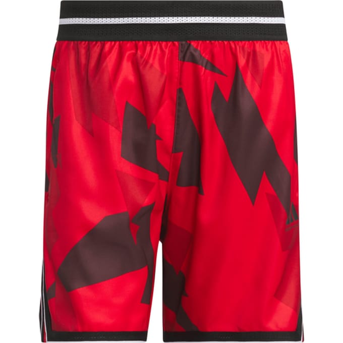 Adidas Crazylite Aop 2 Korte Broek Rood