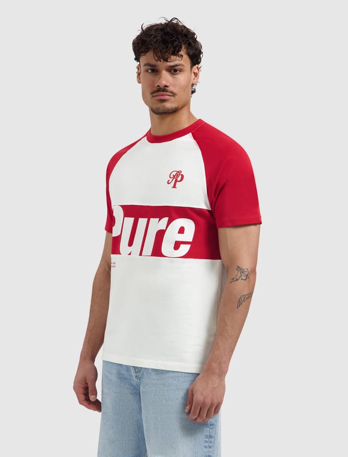 Pure Path Pure Path T-shirt Two-tone Society Red  M