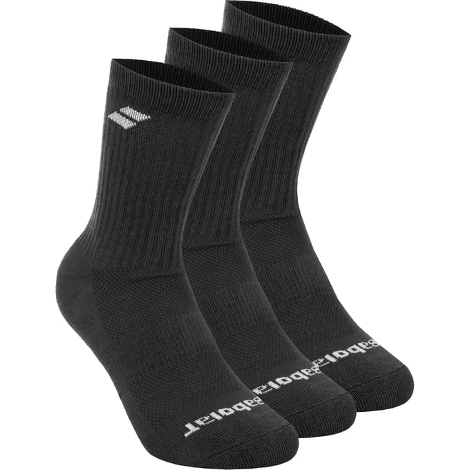 Babolat Tennissokken Verpakking 3 Stuks-Zwart