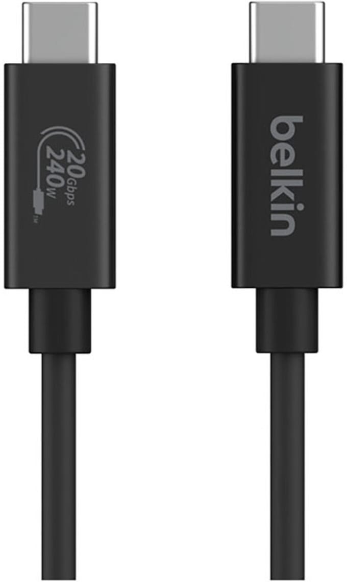 USB-C Data- en Oplaadkabel - USB-C Belkin Connect, 240W, 2m, Zwart INZ004bt2MBK