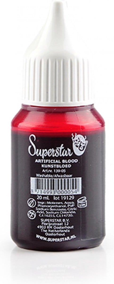 kunstbloed helder/dik 20 ml rood