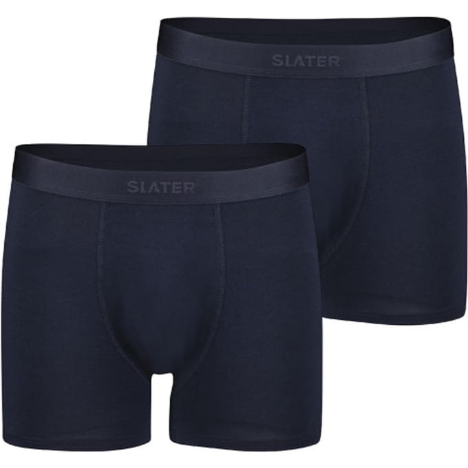 Slater 8810 - Bamboe Boxershort 2-pack navy S