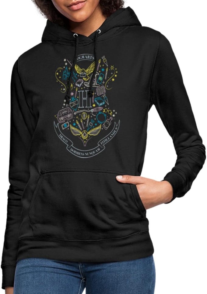 Harry Potter Hogwarts onderdelen Hoodie Dames