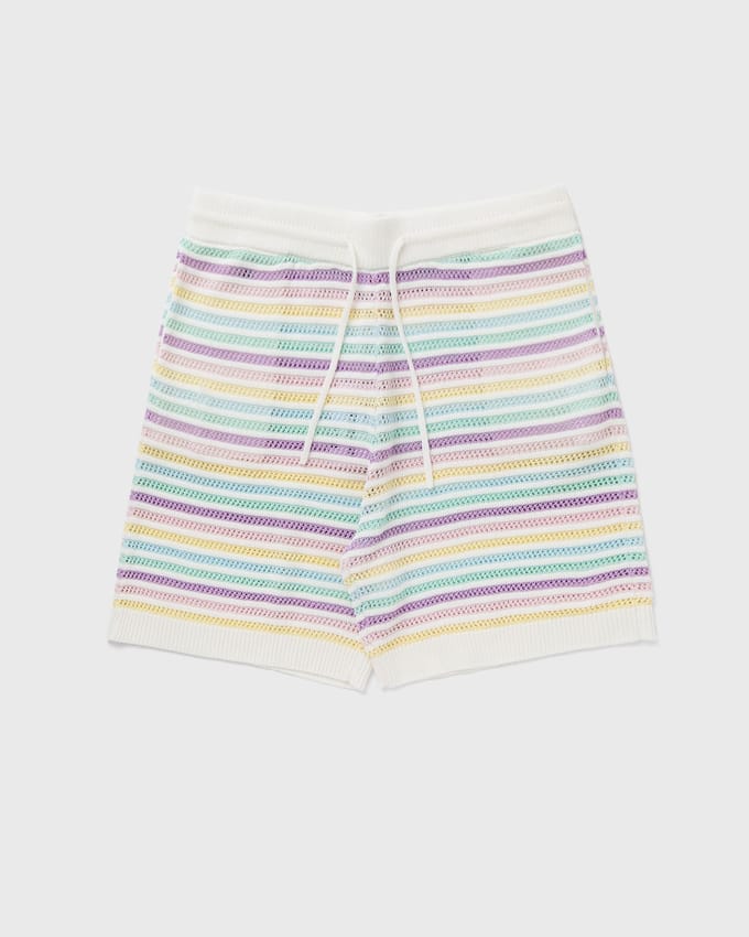 FLOWER CROCHET SHORTS