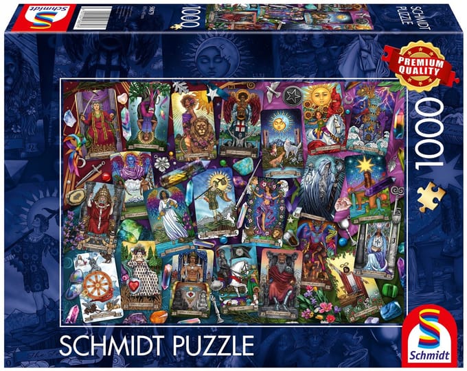 Schmidt - Legpuzzel - Mysterieuze tarotkaarten - 1000 stukjes - Volwassenen - vanaf 12 jaar