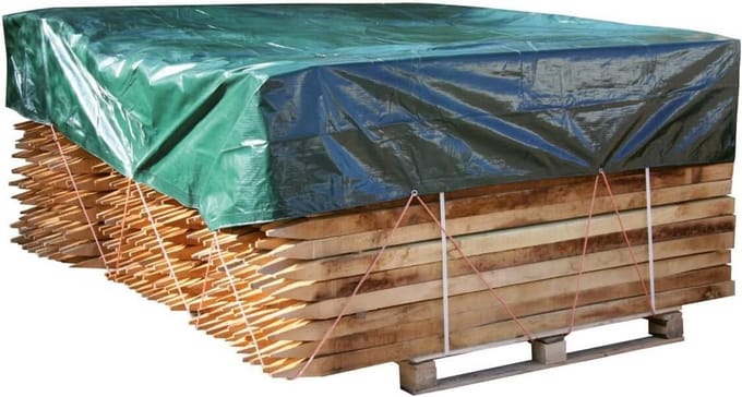 Stevig Polyethyleen Dekzeil 3 x 4 Meter 210 g/m² - Waterdicht Afdekzeil