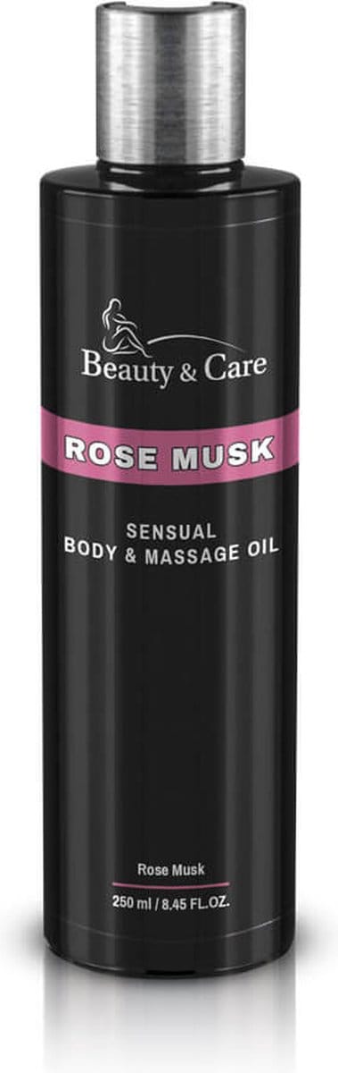 Rozenmusk massage olie - Beauty & Care - 250 ml. new