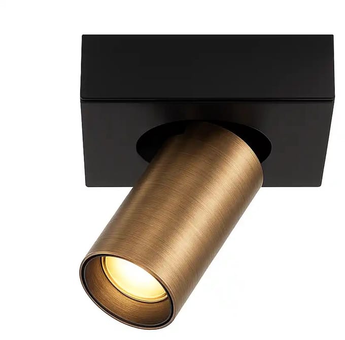 Highlight - Spot Eliano 1 lichts zwart brons