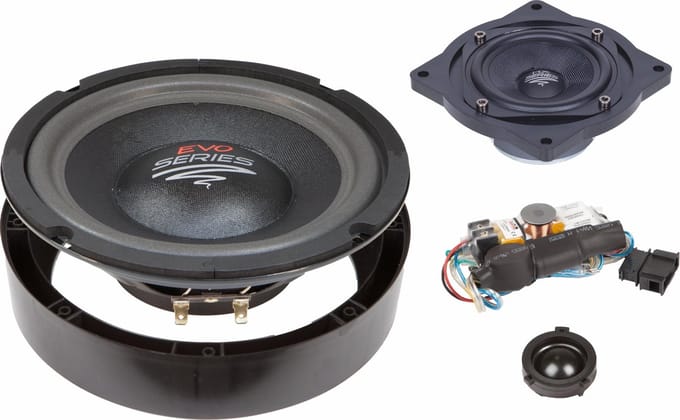 MFIT SERIE 200 mm 3-Way Special Front Volkswagen Golf 5 2003-2009 Compo Systeem