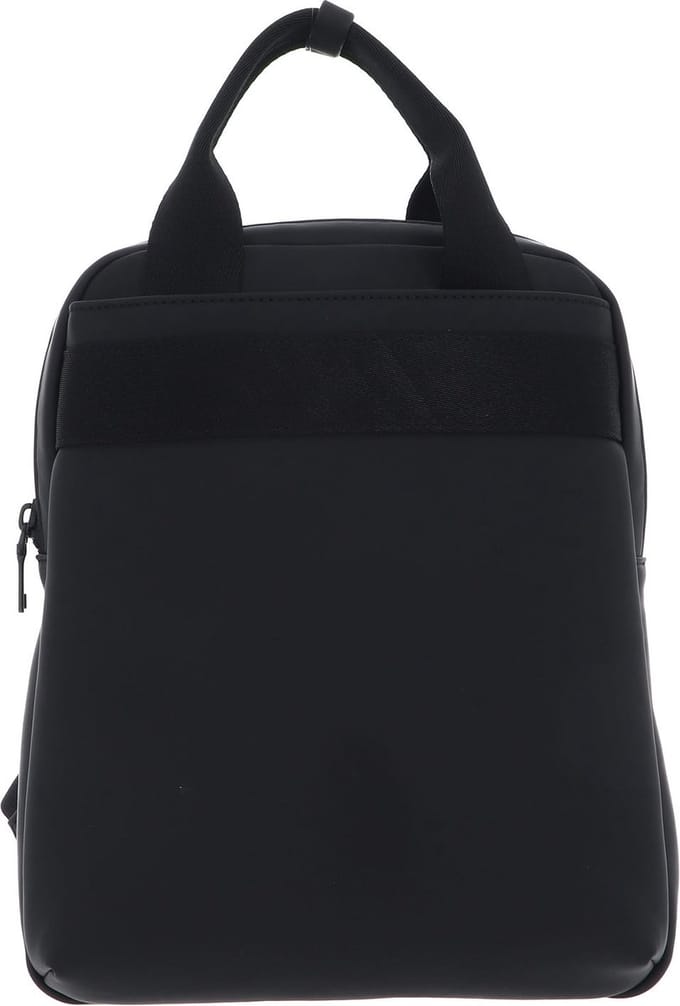 SEIDENFELT MANUFAKTUR Rugzak Bismo Backpack Black Zwart