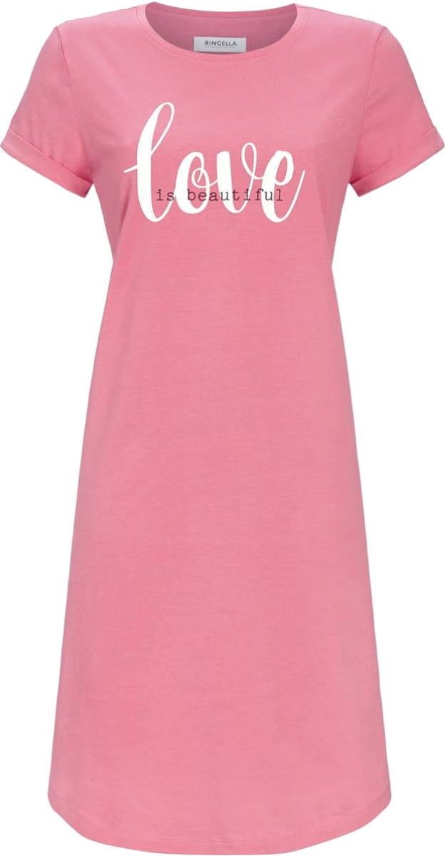 Roze Ringella nachthemd Love - Roze - Maat - 38