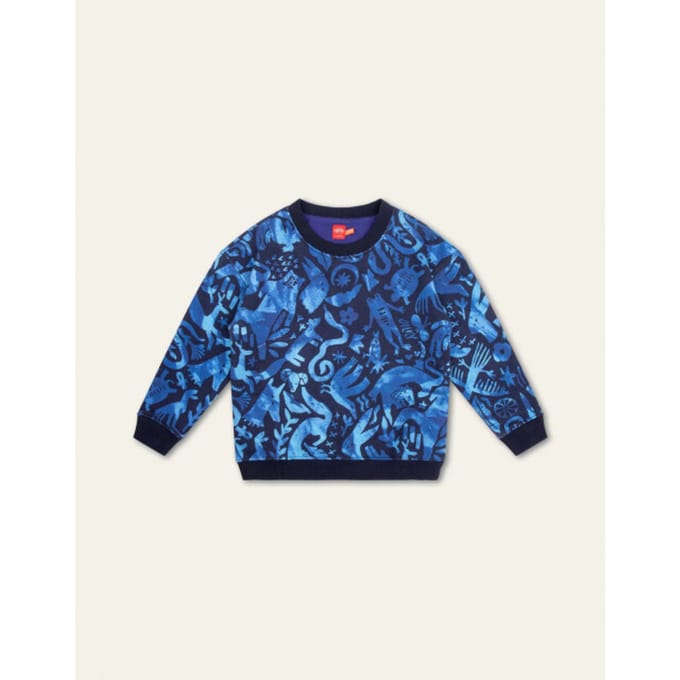 Oilily Harper Sweater- maat104/4yr Porcelain Blauw