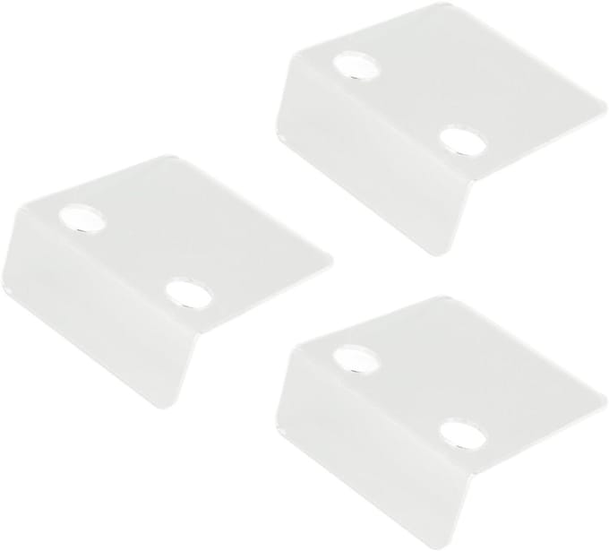 Wandplank set - Camera plank - Apparaten plaatsen - Boorvrije montage - 3 stuks - Transparant