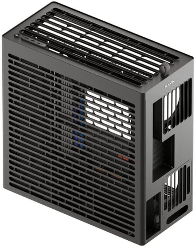 Havn HS 420 Black - Case - Miditower - Zwart