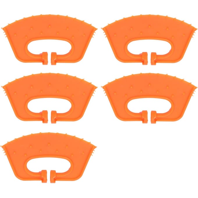 Koe Neus Doorn Kalf Speen met Dikke Plastic Runderneusringen Veeuitrusting Verbreed Type orange