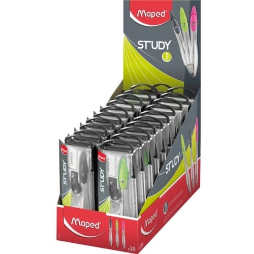 Study passer 5-delige set - assorti kleuren