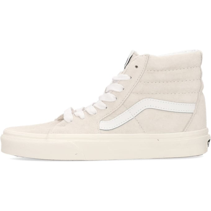 Schoen bovenman Sk8-hi Varkens Suede Blanc De Blanc