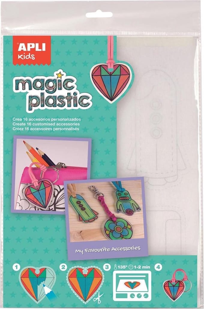 A4 magisch plastic - 4 vellen