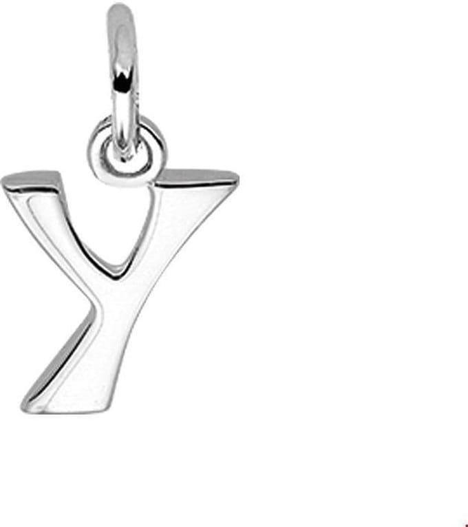 Zilveren Hanger letter Y 1002842