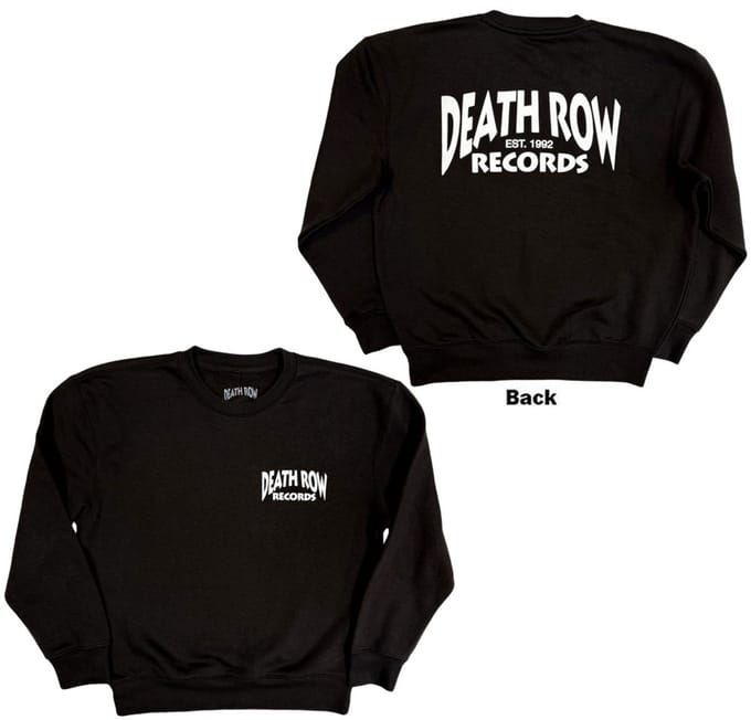 Death Row Records - Logo Sweater/trui - L - Zwart