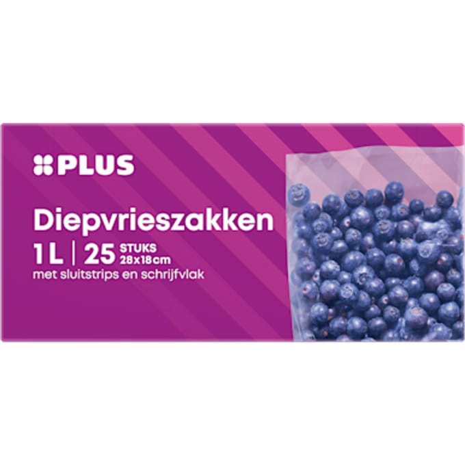 Diepvrieszakjes 1L
