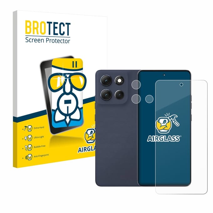 Screenprotector voor Motorola Moto G86 Power (Voor+Camera) Beschermglas transparant