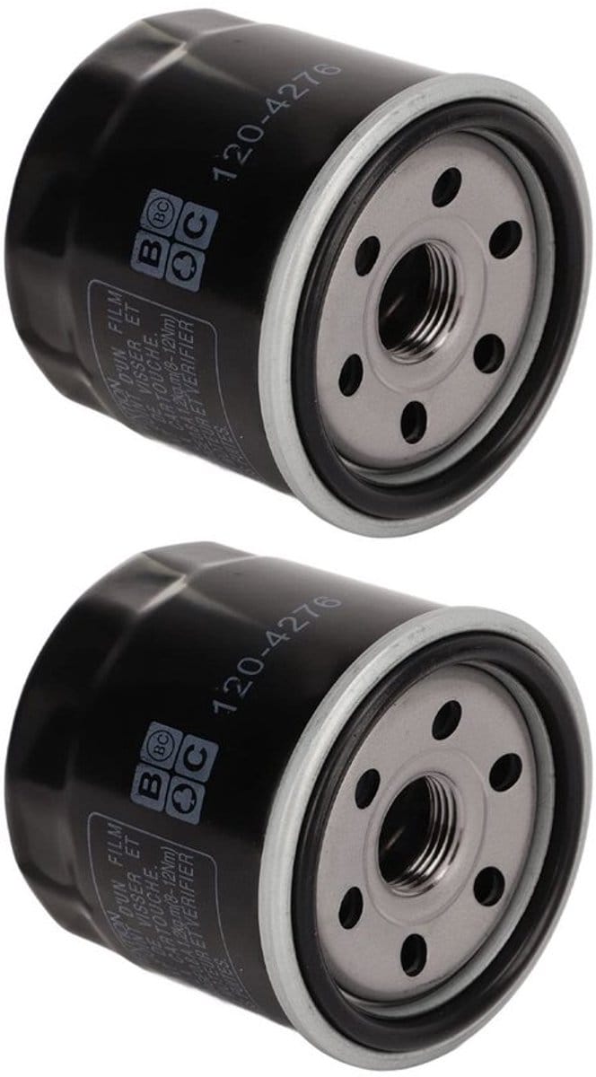 Allecto - Motoroliefilter - Afdichting - 2 Stuks - Metaal - Extended