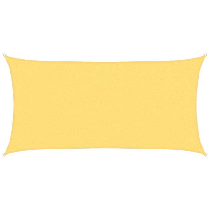 vidaXL - Zonnezeil - 160 - g/m² - 2x3,5 - m - HDPE - beige