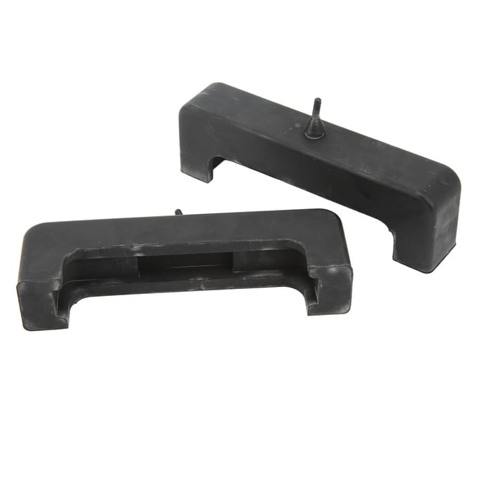 2 STUKS Zwarte Rubberen Radiator Isolator Pads Radiator Montage Bussen Vervanging Voor Express 2500 black