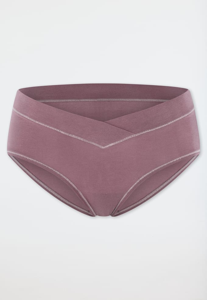 Panty voor zwangerschap mauve - Unique Maternity 48