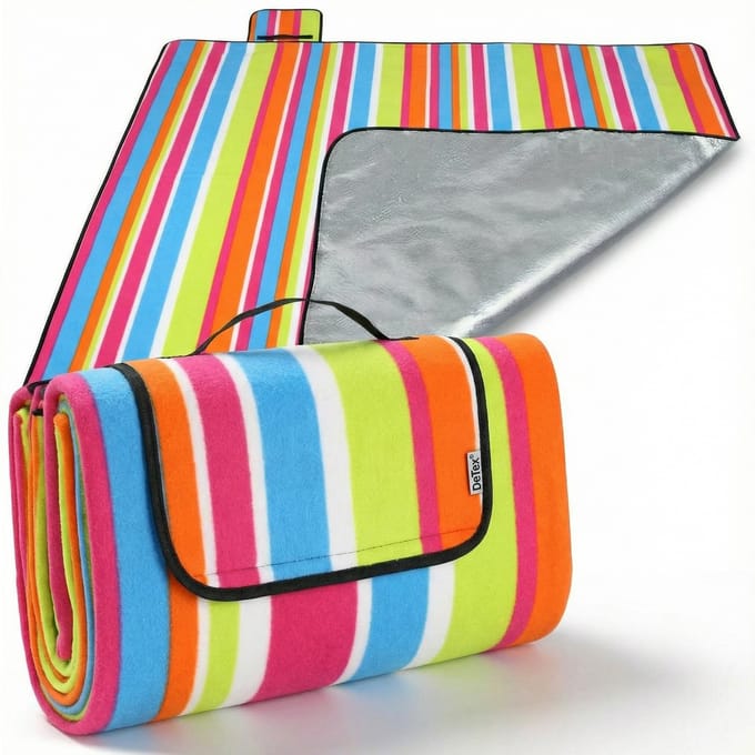 Detex Picknickkleed - Waterdicht 195x 150 cm - Multicolor