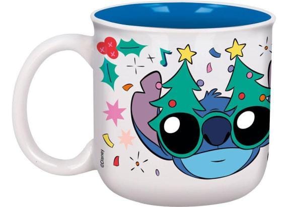 Disney Stitch Xmas Ice Skating mok 420ml