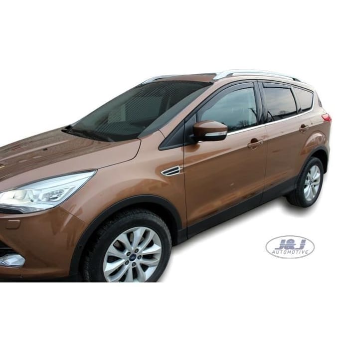 Luchtdeflectoren - J&;J AUTOMOTIVE - Heko - Getint - Voor Ford Kuga 2 - 2013-2019