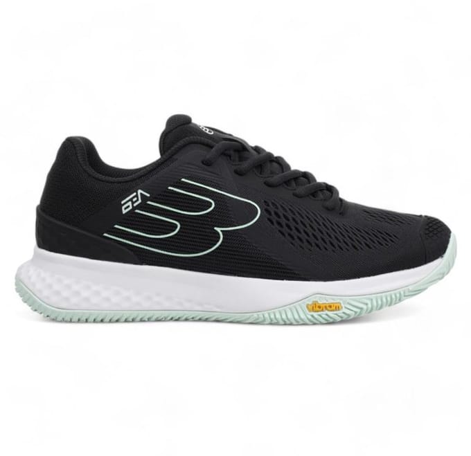 Bullpadel Padel Schoenen Pearl Vibram Zwart 25