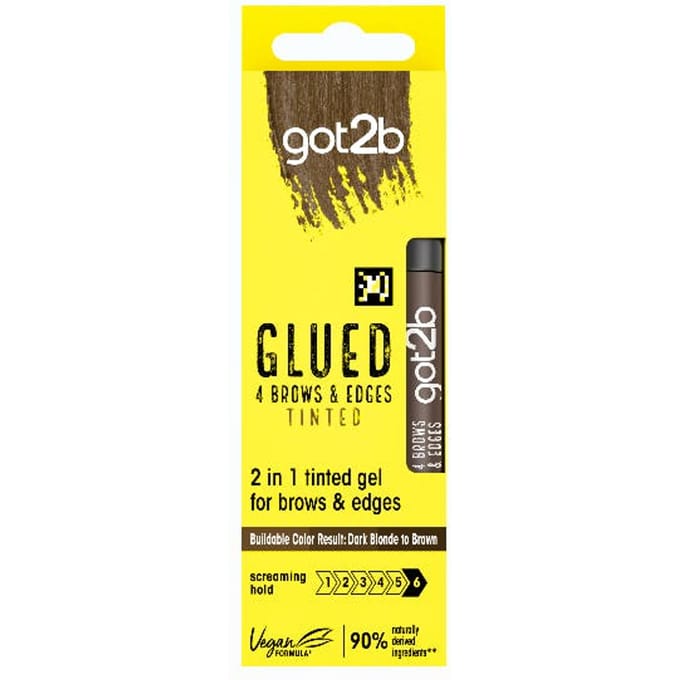 got2b Glued 4 Brows &amp; Edges Dark Brown 16 ml