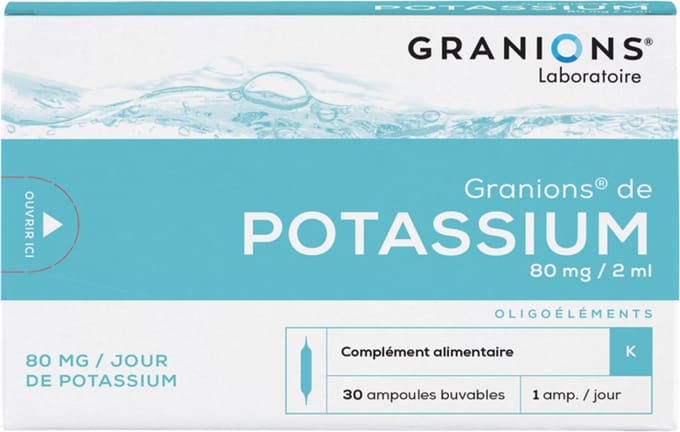 Granions Kalium 30 Ampullen