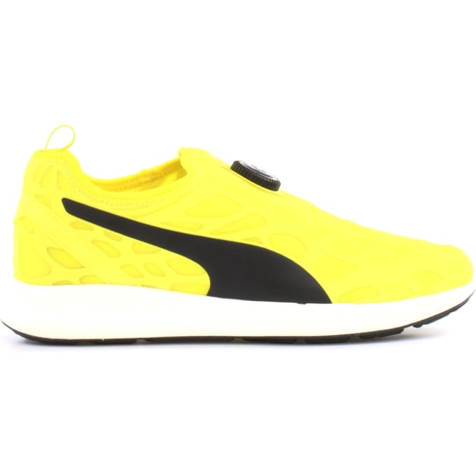 Puma Disc Sleeve Ignite Foam Geel Textiel Slip On Herentrainers 360946 04