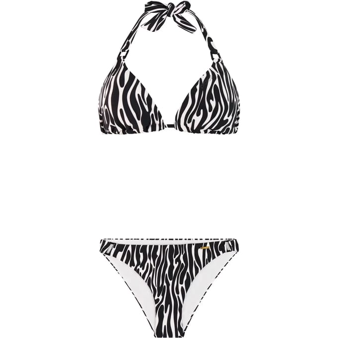 Protest PRTDate - Triangel bikini set Dames - Koordsluiting - Uitneembare vulling - Medium dekking - Wit