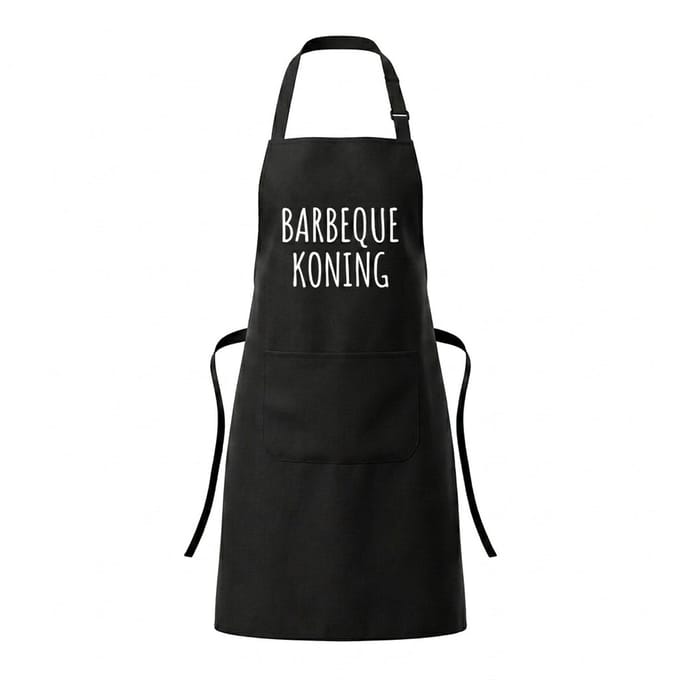 Barbeque koning Barbeque Schort | BBQ Zomer Schort | Keuken Schort
