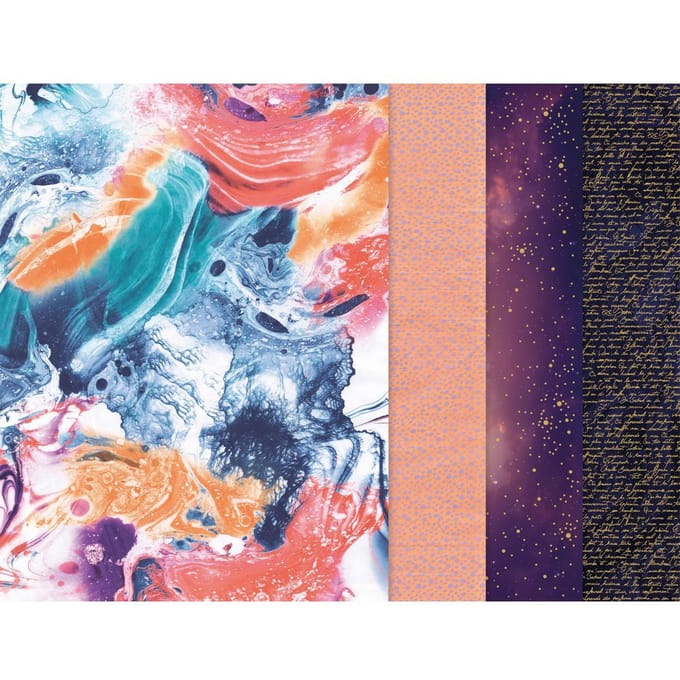 Décopatch Pocket Hot-Foil Collection Mix and Patch "Magical"