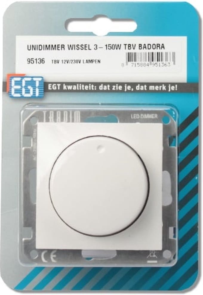 UNIDIMMER WISSEL 3-150W TBV BADORA