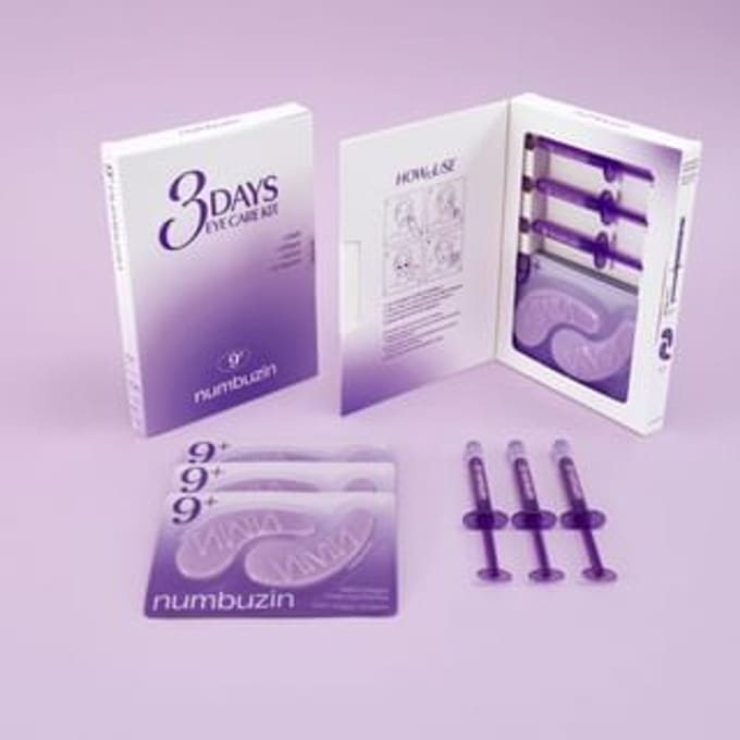 numbuzin - No.9 3 Days Eye Care Kit 6 pcs