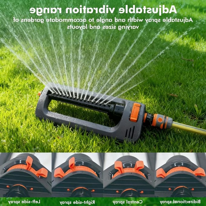 Dailygoods- Sproeier Automatisch Oscillerend - 19-gaats Cilinder