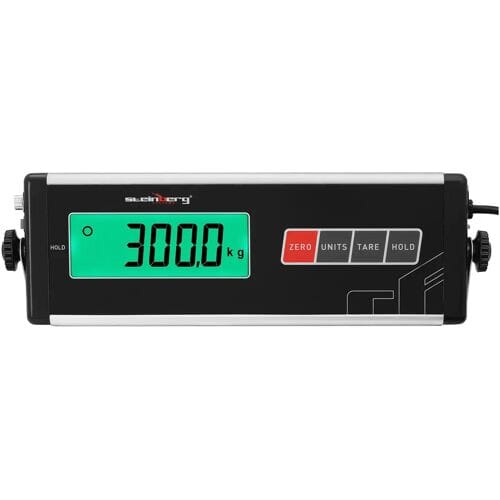 Steinberg Systems Vloerweegschaal - 300 kg / 100 g - antislipmat - LCD 10030625