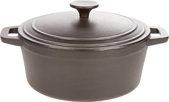 Cosy&Trendy Bergerac Braadpan Gietijzer - Ø 24 cm - Zwart